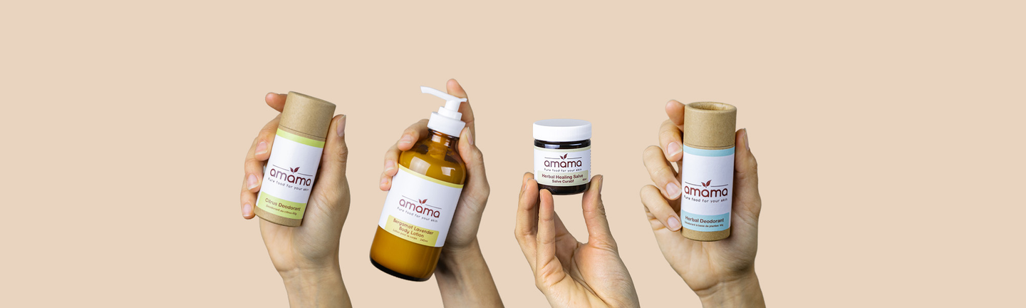 Amama Skincare Body Care Products
